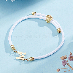 1pc Adjustable Nylon Cord Slider Bracelets for Women&nbsp;BJEW-LP0001-33M-G