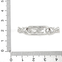 Brass Fold Over Clasps&nbsp;KK-U059-35P