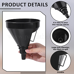 Plastic Fuel Filler Funnel&nbsp;AJEW-WH0816-549