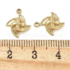 Ion Plating(IP) 304 Stainless Steel Charms&nbsp;STAS-U032-13G