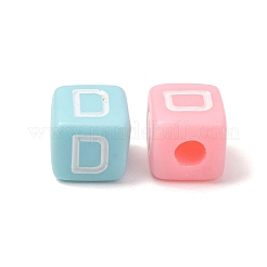 Opaque Acrylic European Beads&nbsp;AC-CBA7A73-01D