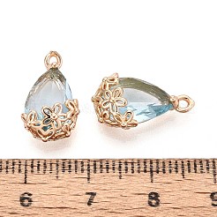 Transparent Glass Pendants&nbsp;GLAA-YW0001-108B
