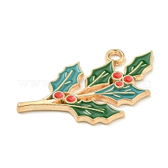 Christmas Theme Alloy Enamel Pendants&nbsp;ENAM-I060-03A