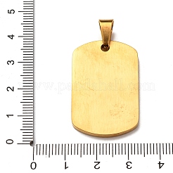 304 Stainless Steel Pendants&nbsp;STAS-F323-05AG
