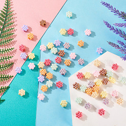 90Pcs 9 Colors Opaque Acrylic European Beads&nbsp;SACR-TA0001-30