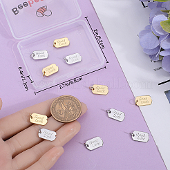 12Pcs 2 Colors Brass Pendants&nbsp;ZIRC-BBC0002-93