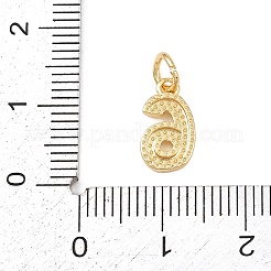 Brass Charms&nbsp;KK-G544-10G-06