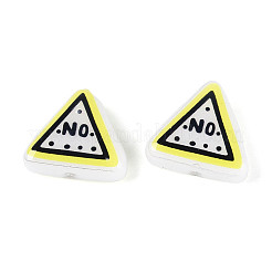 Printed Opaque Resin Beads&nbsp;RESI-N043-11