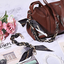 2Pcs Polyester Ribbon Woven Bag Extension Chains&nbsp;FIND-CA0001-51