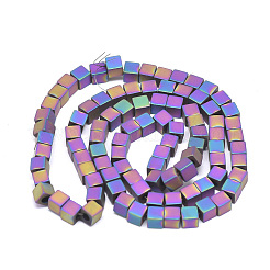 Electroplate Non-magnetic Synthetic Hematite Beads Strands&nbsp;G-T061-38I