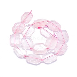 Natural Rose Quartz Beads Strands&nbsp;G-O179-F06