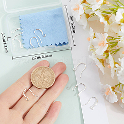 10Pcs 925 Sterling Silver Earring Hooks&nbsp;STER-BBC0007-12