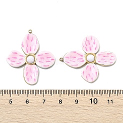 304 Stainless Steel Enamel Pendants&nbsp;STAS-T076-09G-01