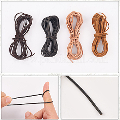 5M DIY Frosted Cowhide Leather Cord&nbsp;OCOR-GF0004-97A-01