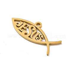 304 Stainless Steel Pendants&nbsp;STAS-P342-04G