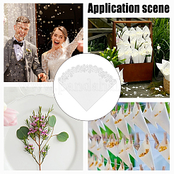 80Pcs Hollow Wedding Confetti Cones&nbsp;DIY-GA0009-59A