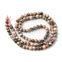 Natural Argentina Rhodonite Beads Strands&nbsp;G-M399-01B