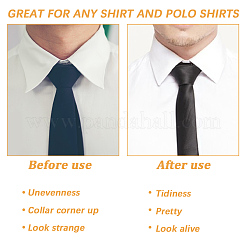 PVC Shirt Collar Shaping Sticker&nbsp;FIND-CP0002-93B