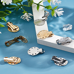8Pcs 2 Colors 304 Stainless Steel Clip-on Earring Findings&nbsp;STAS-LP0001-45