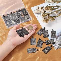 20pcs 20 style 201 Stainless Steel Pendants&nbsp;STAS-SC0003-67
