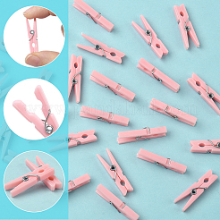 100Pcs DIY Wood Photo Paper Craft Clips&nbsp;AJEW-SP0003-42A
