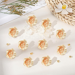 14Pcs Brass Stud Earrings Findings&nbsp;KK-BBC0020-88