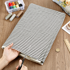1 Yard Cotton Stripe Fabric&nbsp;DIY-GA0009-82A