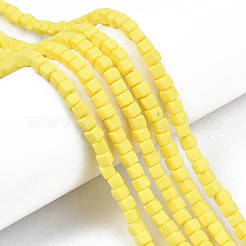 Handmade Polymer Clay Beads Strands&nbsp;CLAY-N008-061-07