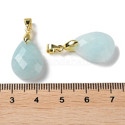 Natural Amazonite Pendants&nbsp;G-Q005-02G-05