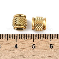 Ion Plating(IP)202 Stainless Steel Beads&nbsp;STAS-Q336-01G