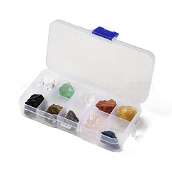10Pcs Raw Rough Natural Mixed Healing Crystal Stone&nbsp;G-A028-02