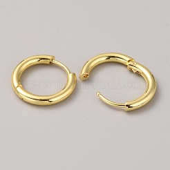 Stainless Steel Huggie Hoop Earrings&nbsp;EJEW-WH0014-87C-G