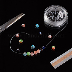 Round Japanese Elastic Crystal String&nbsp;X-EW-G008-01-0.8mm
