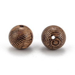 Natural Wenge Wood Beads&nbsp;WOOD-S053-13