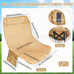 Oxford Cloth Folding Chair Replacement Fabric&nbsp;AJEW-WH20010-67A