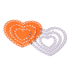 Heart Frame Carbon Steel Cutting Dies Stencils&nbsp;X-DIY-M011-22