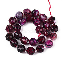Natural Agate(Dyed & Heated) Beads Strands&nbsp;G-T139-92B