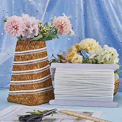 25M Knitted Fish Line Nylon Elastic Lace Trim&nbsp;OCOR-GF0003-74A