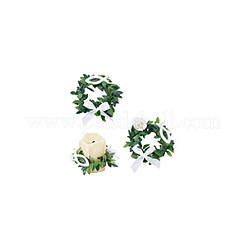 PVC Candle Wreath&nbsp;AJEW-NB00003
