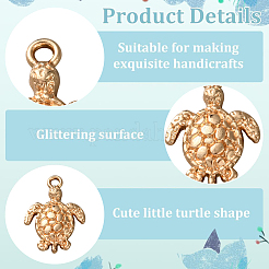 18Pcs 3 Styles Brass Charms&nbsp;FIND-PH0022-94