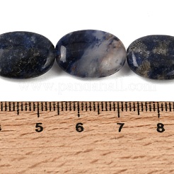 Natural Sodalite Beads Strands&nbsp;GG-CBA0487-C01-18x13mm
