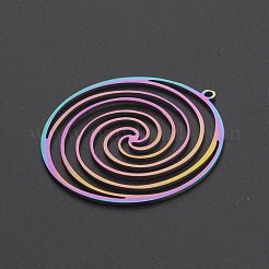 Ion Plating(IP) 201 Stainless Steel Pendants&nbsp;STAS-R111-JA535