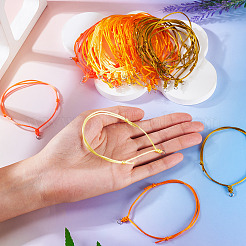 60Pcs 6 Colors Nylon Cord Bracelet Making&nbsp;BJEW-TA00669