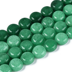 Dyed Natural White Jade Beads Strands&nbsp;G-T143-16G