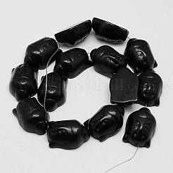 Synthetic Turquoise Beads Strands&nbsp;TURQ-G119-20x29mm-09