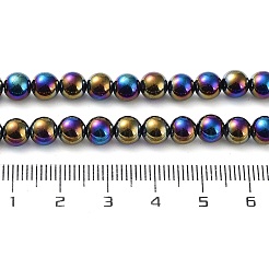 Electroplated Dyed & Heated Natural Black Agate Beads Strands&nbsp;G-Z038-B05-01FR