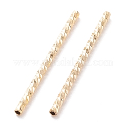 Brass Tube Beads&nbsp;KK-Y003-77C-G