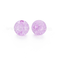 Transparent Crackle Acrylic Beads&nbsp;MACR-S373-66C-N06