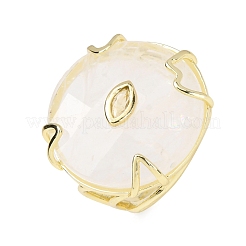 Natural Quartz Crystal Cuff Rings&nbsp;GG-CBA5FCC-02G-08