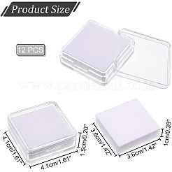 Transparent Acrylic Loose Diamond Display Boxes&nbsp;CON-WH0087-54B